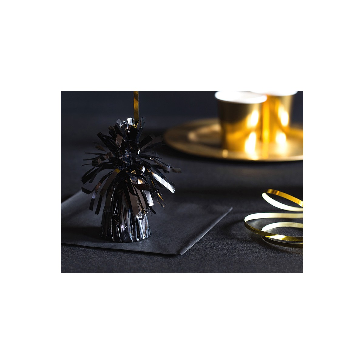 Foil balloon weight, black Foil balloon weight, black