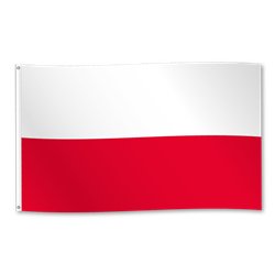 Dannebrogsflagga R&ouml;d/Vit 150x90 cm polyester