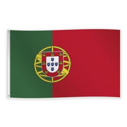 Dannebrogsflagga R&ouml;d/Vit 150x90 cm polyester