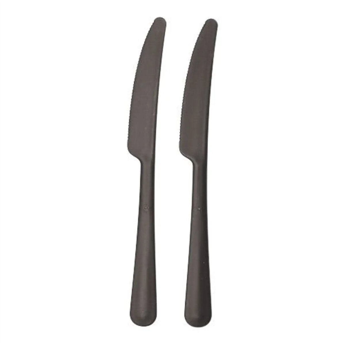 50 st Plastgafflar svart återanvändbara 185 mm 50 st Plastgafflar svart återanvändbara 185 mm