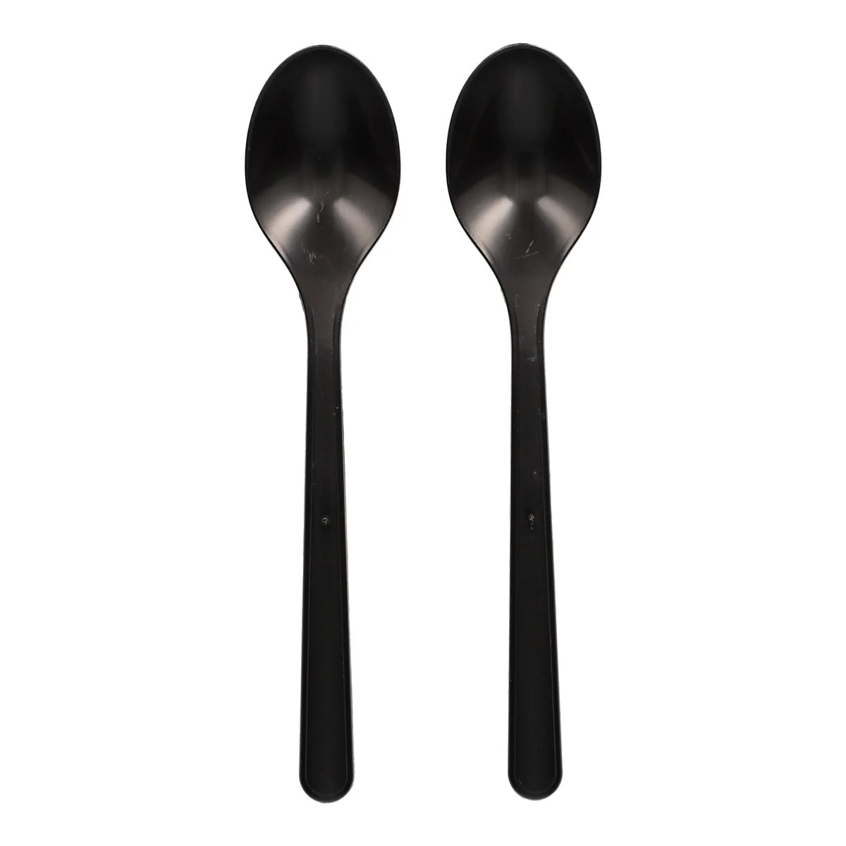 50 st Plastgafflar svart återanvändbara 185 mm 50 st Plastgafflar svart återanvändbara 185 mm