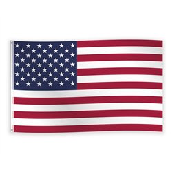 Dannebrogsflagga R&ouml;d/Vit 150x90 cm polyester