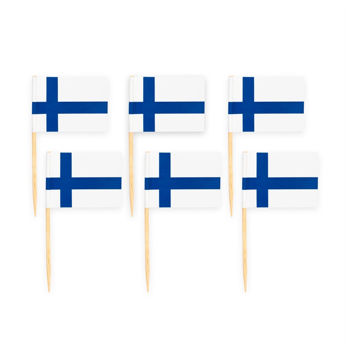 50 st Dannebrog Tårtflaggor på Träpinne röd-vita 35x26 mm 50 st Dannebrog Tårtflaggor på Träpinne röd-vita 35x26 mm