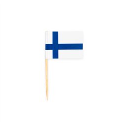 50 st Dannebrog Tårtflaggor på Träpinne röd-vita 35x26 mm 50 st Dannebrog Tårtflaggor på Träpinne röd-vita 35x26 mm