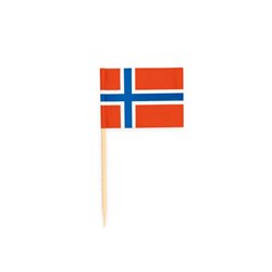 50 st Dannebrog Tårtflaggor på Träpinne röd-vita 35x26 mm 50 st Dannebrog Tårtflaggor på Träpinne röd-vita 35x26 mm