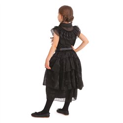 Häxkostym för barn svart 116-128 cm Häxkostym för barn svart 116-128 cm