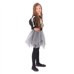 Häxkostym för barn svart 116-128 cm Häxkostym för barn svart 116-128 cm