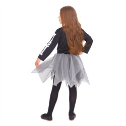 Häxkostym för barn svart 116-128 cm Häxkostym för barn svart 116-128 cm