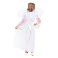 Häxkostym för barn svart 116-128 cm Häxkostym för barn svart 116-128 cm