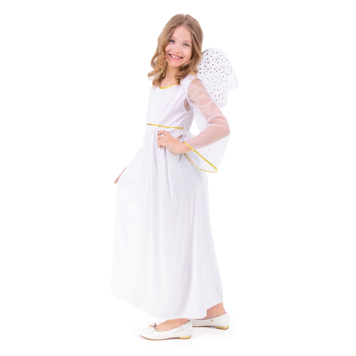 Häxkostym för barn svart 116-128 cm Häxkostym för barn svart 116-128 cm
