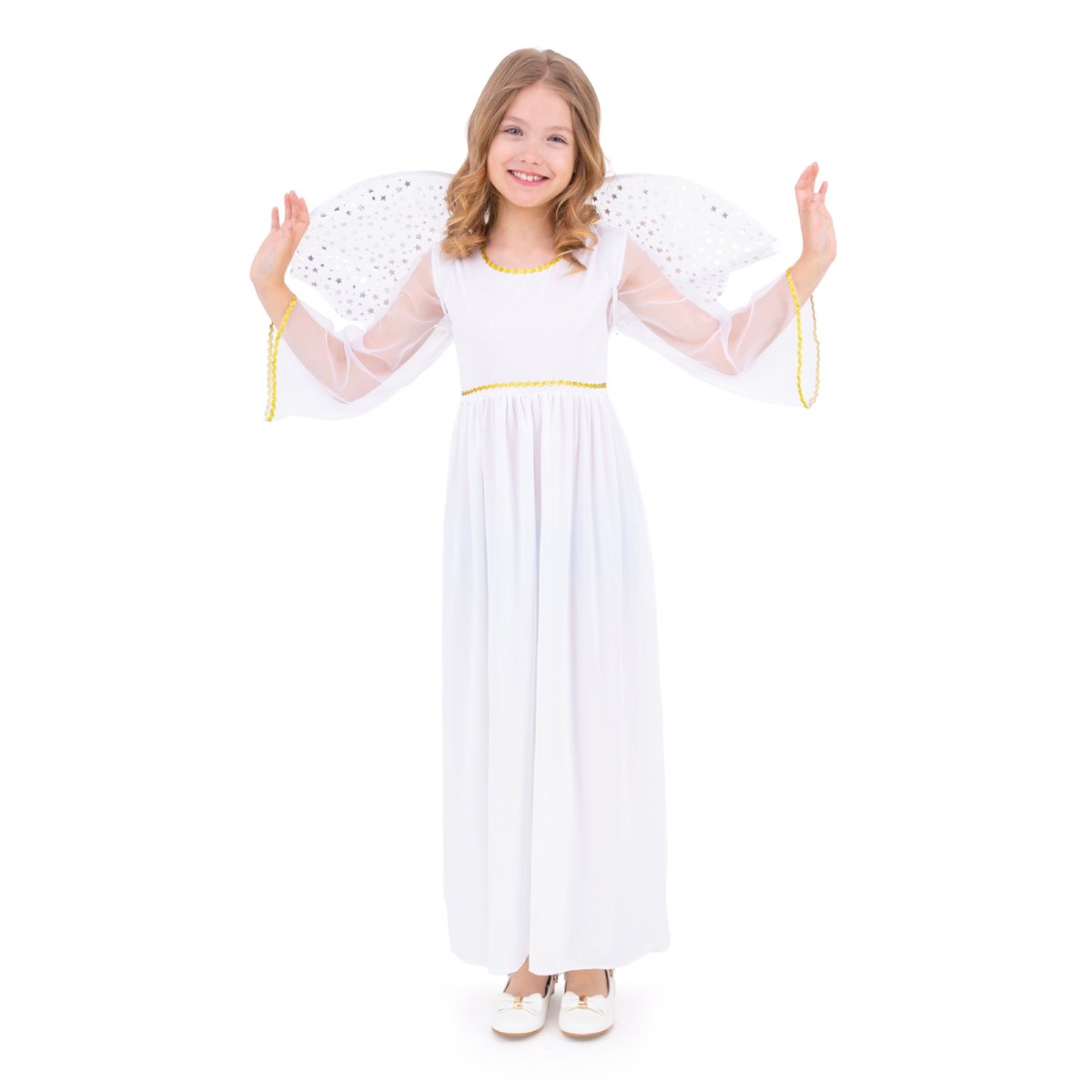 Häxkostym för barn svart 116-128 cm Häxkostym för barn svart 116-128 cm