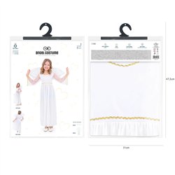 Häxkostym för barn svart 116-128 cm Häxkostym för barn svart 116-128 cm