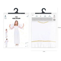 Häxkostym för barn svart 116-128 cm Häxkostym för barn svart 116-128 cm