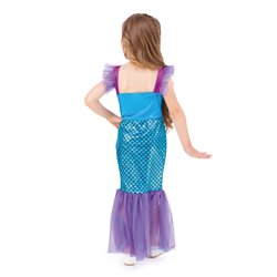Häxkostym för barn svart 116-128 cm Häxkostym för barn svart 116-128 cm