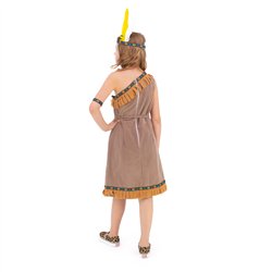 Häxkostym för barn svart 116-128 cm Häxkostym för barn svart 116-128 cm
