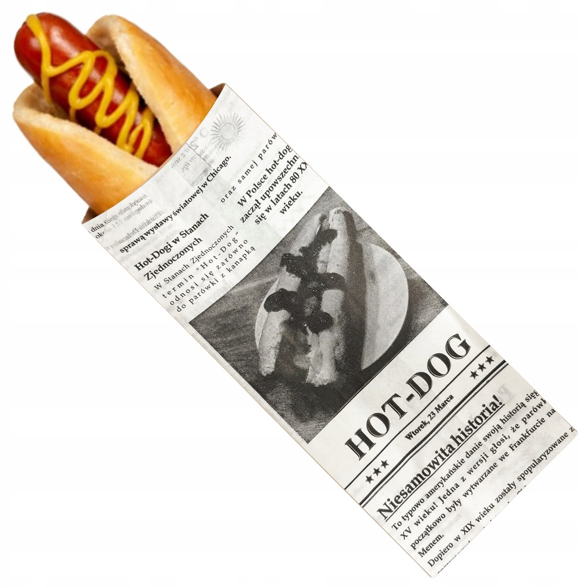 300 st Burgerfickor svartvit tidningsdesign 180x160 mm 300 st Burgerfickor svartvit tidningsdesign 180x160 mm