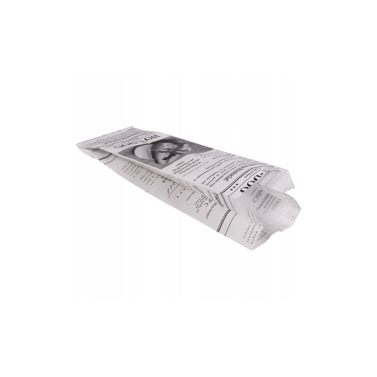 300 st Burgerfickor svartvit tidningsdesign 180x160 mm 300 st Burgerfickor svartvit tidningsdesign 180x160 mm