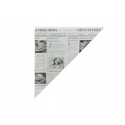 300 st Burgerfickor svartvit tidningsdesign 180x160 mm