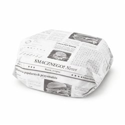 300 st Burgerfickor svartvit tidningsdesign 180x160 mm 300 st Burgerfickor svartvit tidningsdesign 180x160 mm