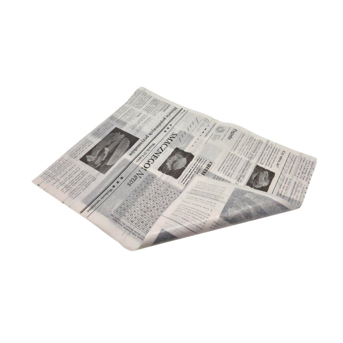 300 st Burgerfickor svartvit tidningsdesign 180x160 mm 300 st Burgerfickor svartvit tidningsdesign 180x160 mm