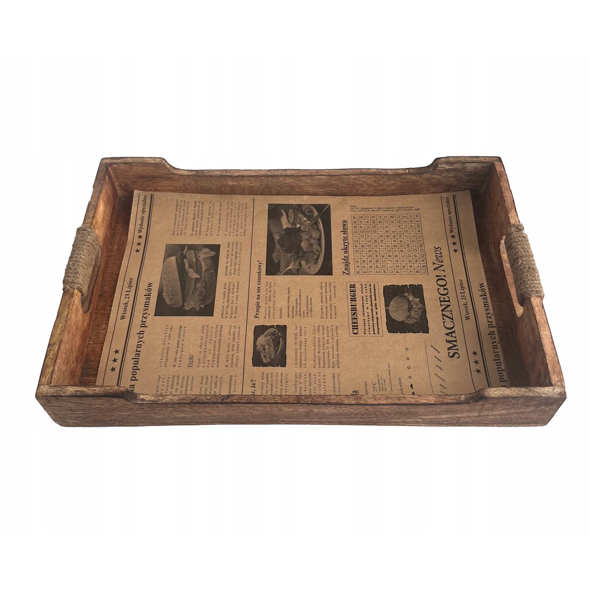 300 st Burgerfickor svartvit tidningsdesign 180x160 mm 300 st Burgerfickor svartvit tidningsdesign 180x160 mm