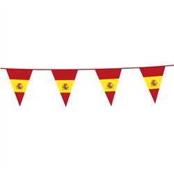 Grekland Flaggkedja 15 blå-vita flaggor 10 m