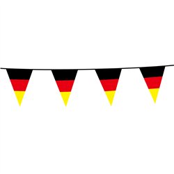 Grekland Flaggkedja 15 blå-vita flaggor 10 m