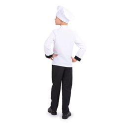 H&auml;xkostym f&ouml;r barn svart 116-128 cm