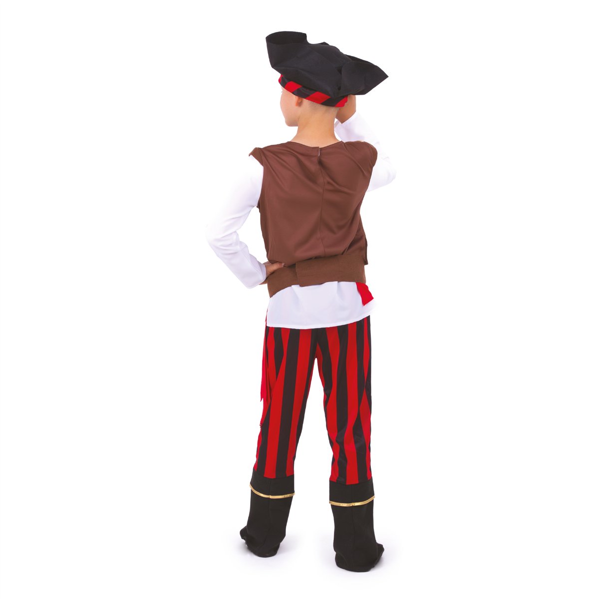 Häxkostym för barn svart 116-128 cm Häxkostym för barn svart 116-128 cm