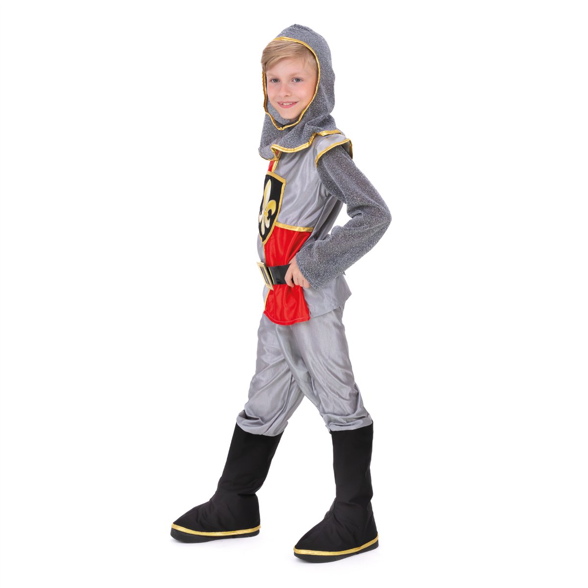 H&auml;xkostym f&ouml;r barn svart 116-128 cm