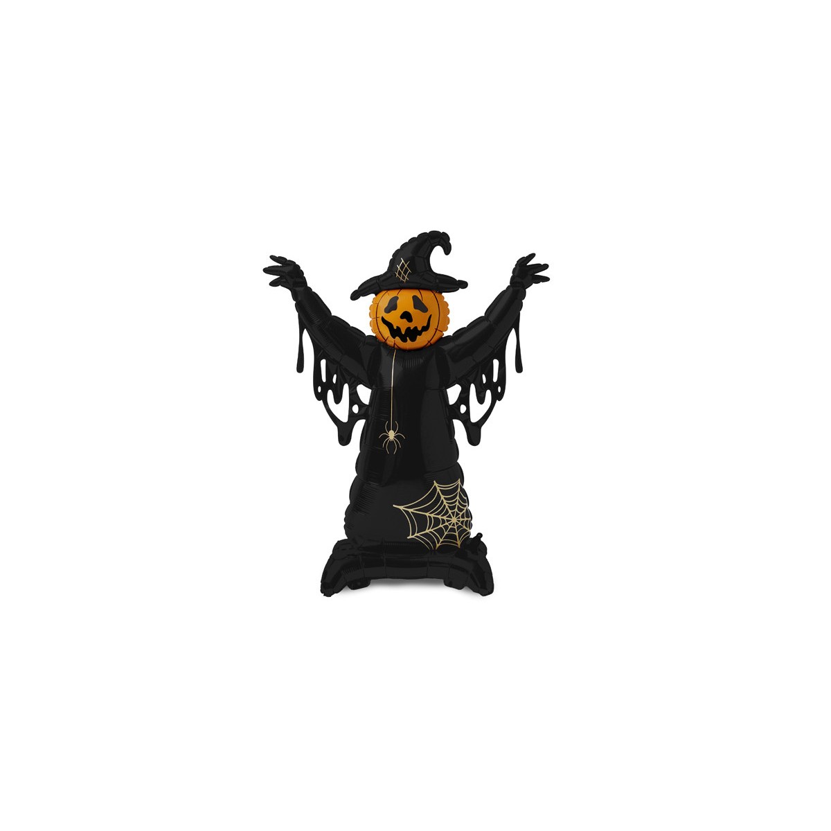 Foil Standing Balloon Scarecrow XXL, 111.5x152 cm, black Foil Standing Balloon Scarecrow XXL, 111.5x152 cm, black
