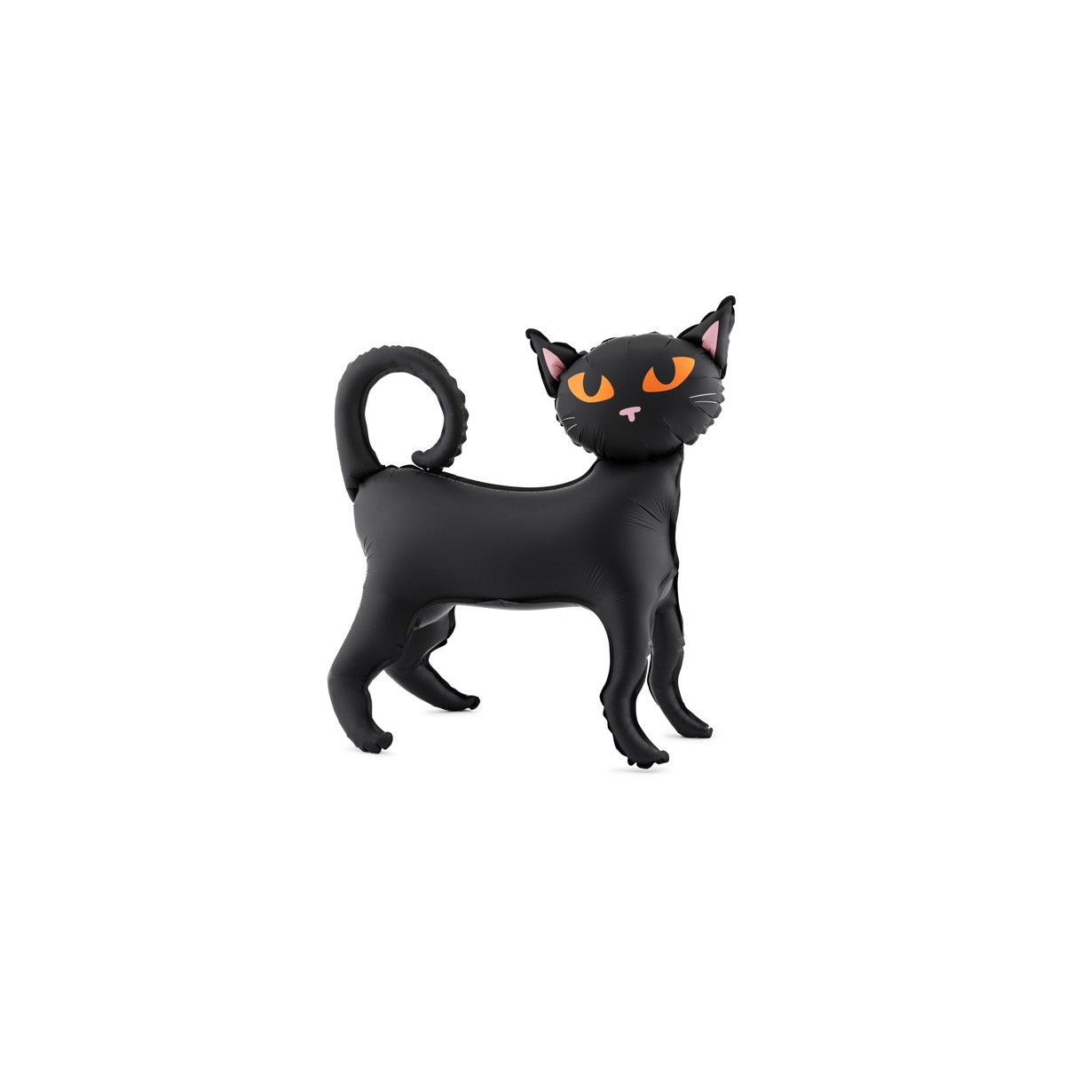 Standing foil balloon Cat, 45x48 cm, black Standing foil balloon Cat, 45x48 cm, black