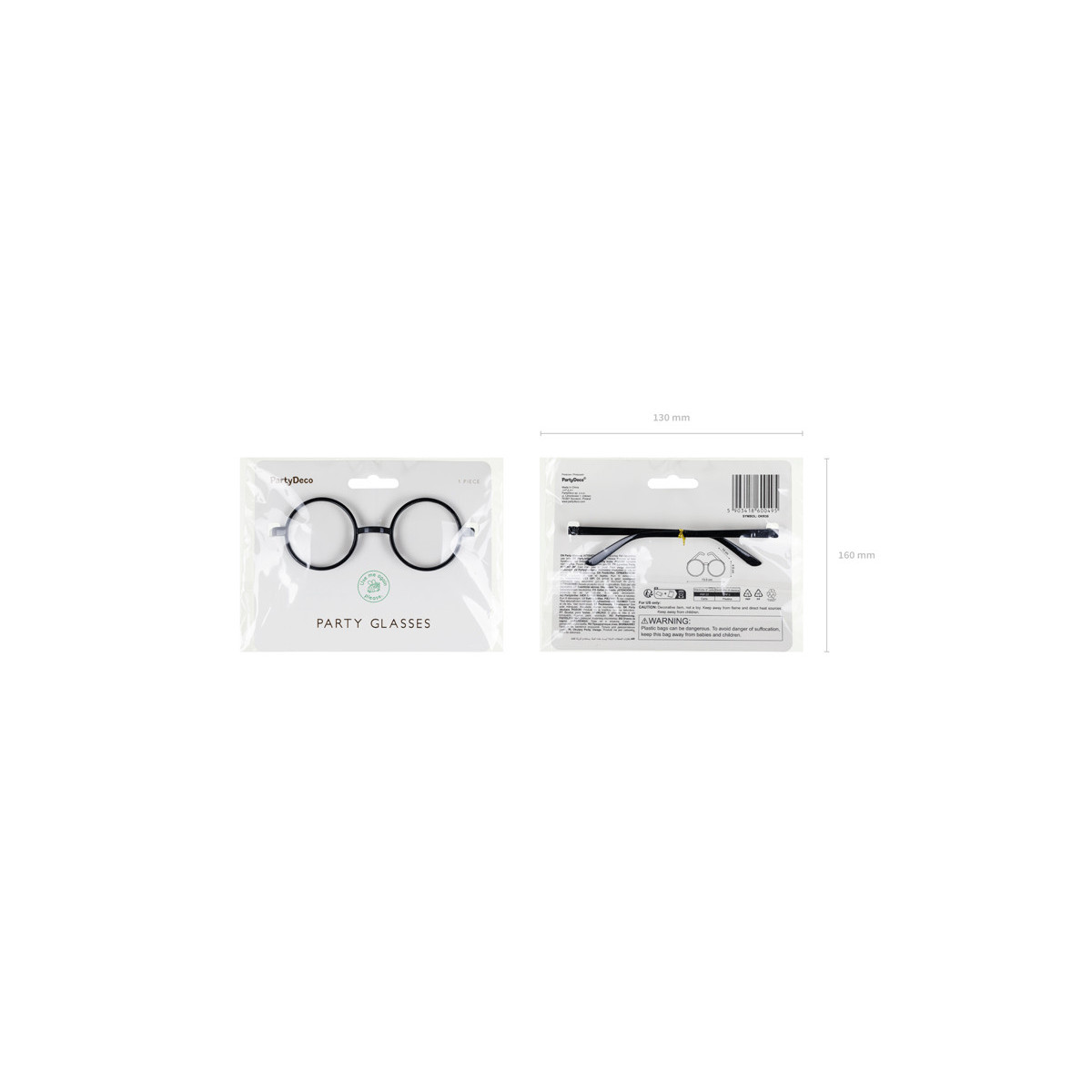 Wizard Glasses, black Wizard Glasses, black