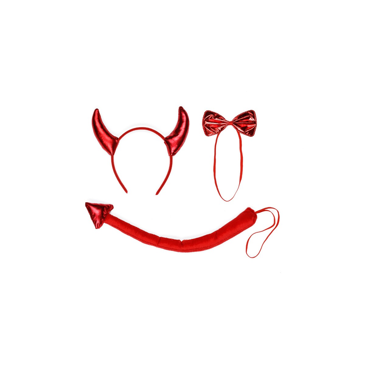 Devil Costume, red, one size for adults Devil Costume, red, one size for adults