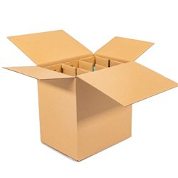 25 st Vinkartonger brun 5-lagers 320x110x90 mm
