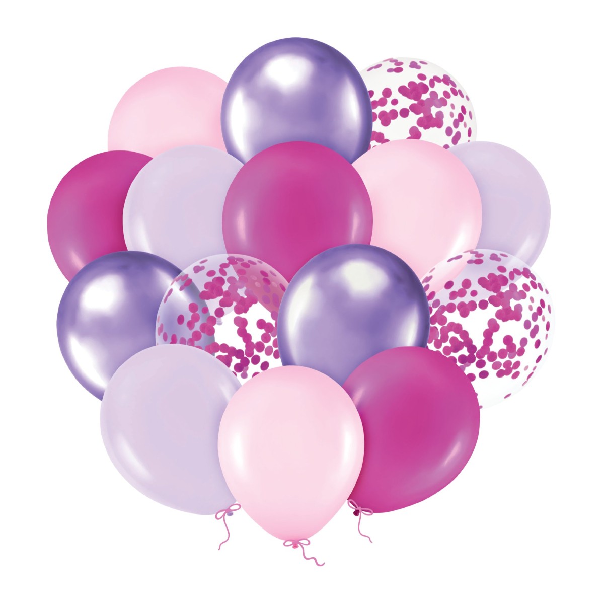 12 st. Latexballonger silver, vit och marinblå 27–31 cm 12 st. Latexballonger silver, vit och marinblå 27–31 cm