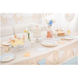 10 st. Servetter Baby Shower Rosa med Guld 26x33 cm 10 st. Servetter Baby Shower Rosa med Guld 26x33 cm