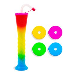 50 st &Aring;teranv&auml;ndbara Plastmuggar klar 40 cl PP