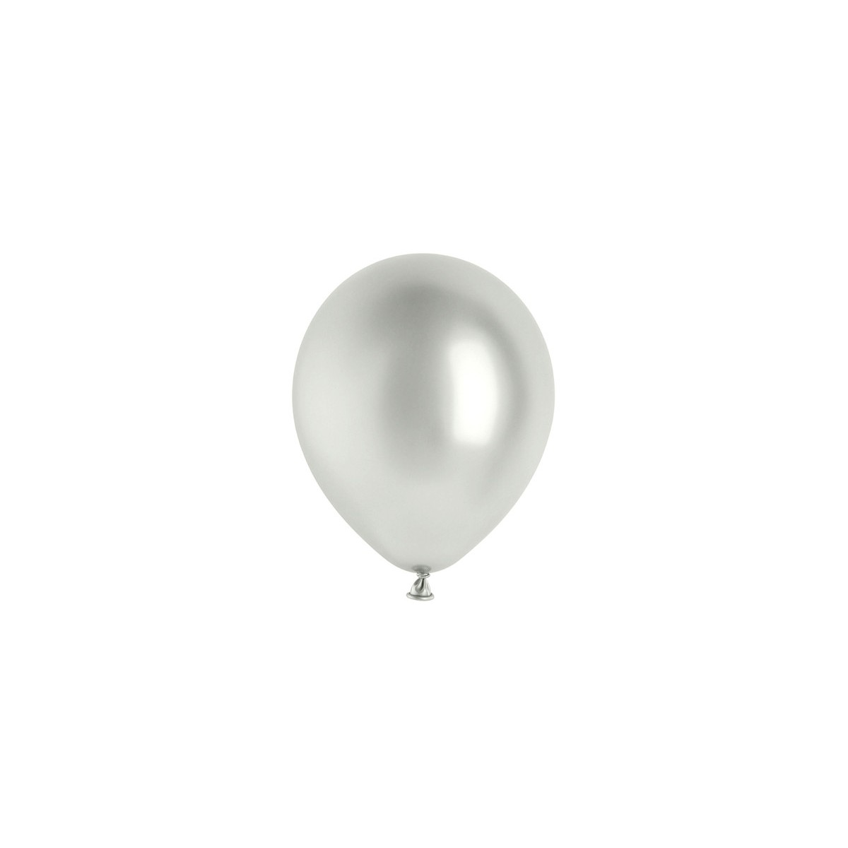 Glossy Balloons 30cm, silver (1 pkt / 50 pc.) Glossy Balloons 30cm, silver (1 pkt / 50 pc.)