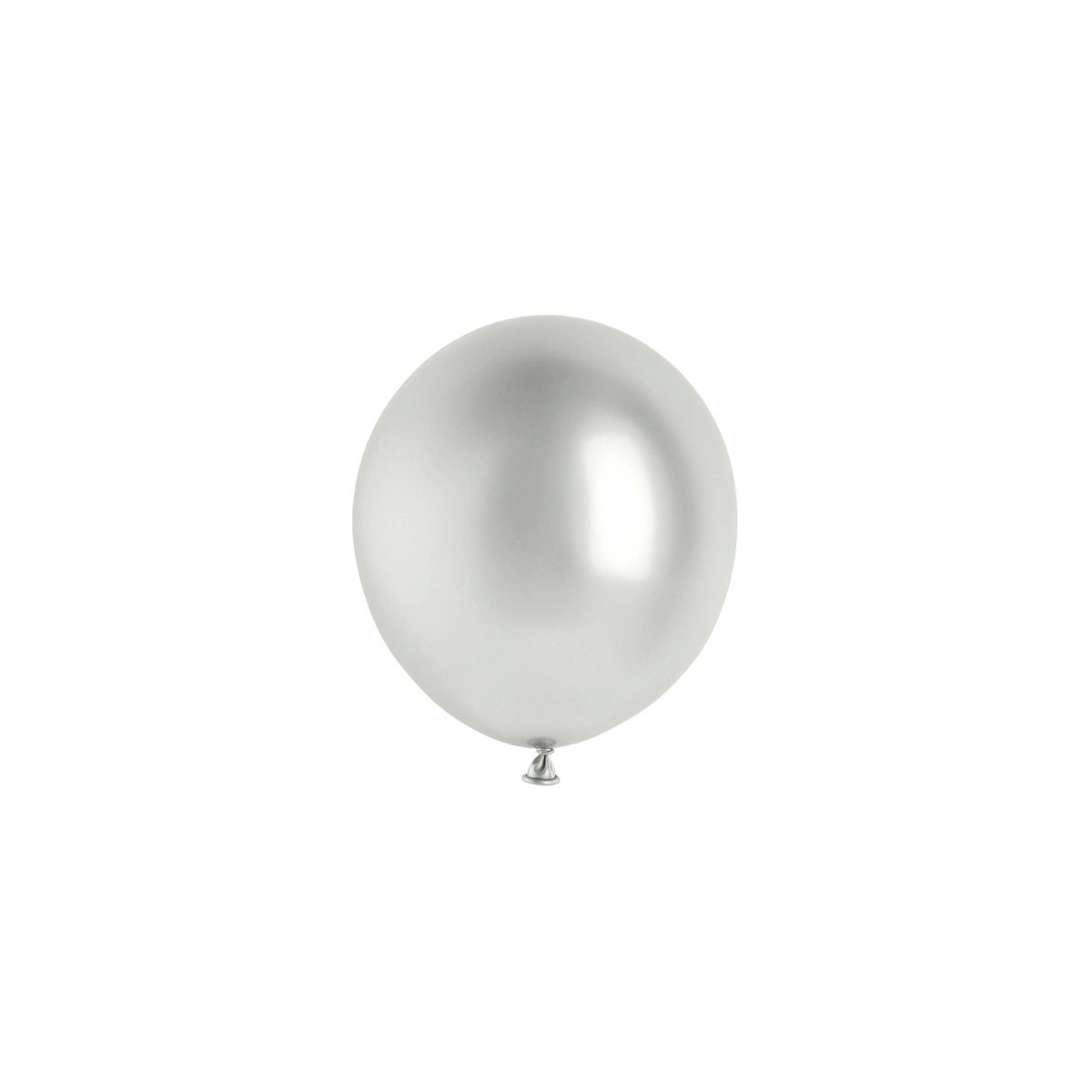 Glossy Balloons 46cm, silver (1 pkt / 5 pc.) Glossy Balloons 46cm, silver (1 pkt / 5 pc.)