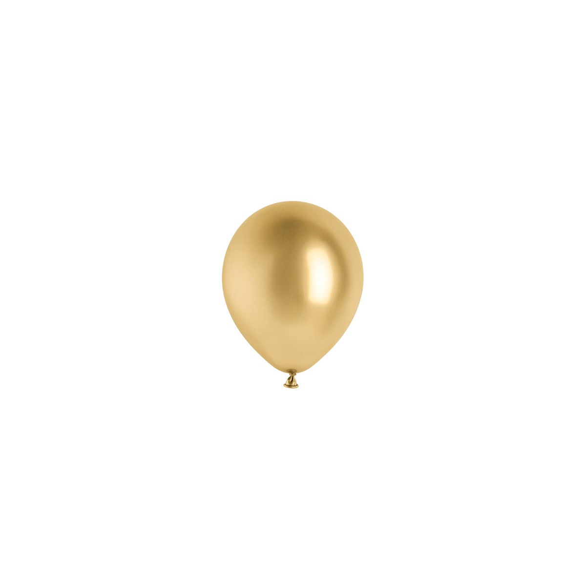 Glossy Balloons 12cm, gold (1 pkt / 50 pc.) Glossy Balloons 12cm, gold (1 pkt / 50 pc.)