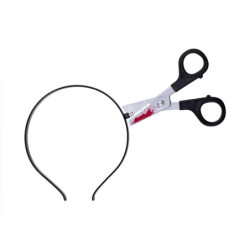 Scissors Headband, 23x17 cm, mix