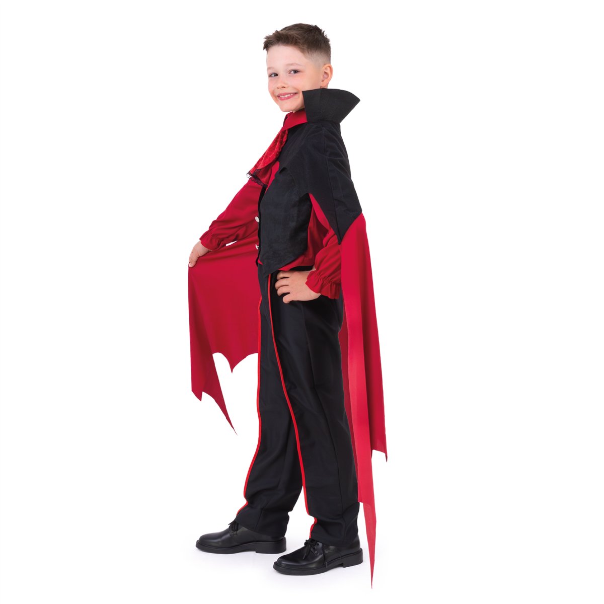 Häxkostym för barn svart 116-128 cm Häxkostym för barn svart 116-128 cm