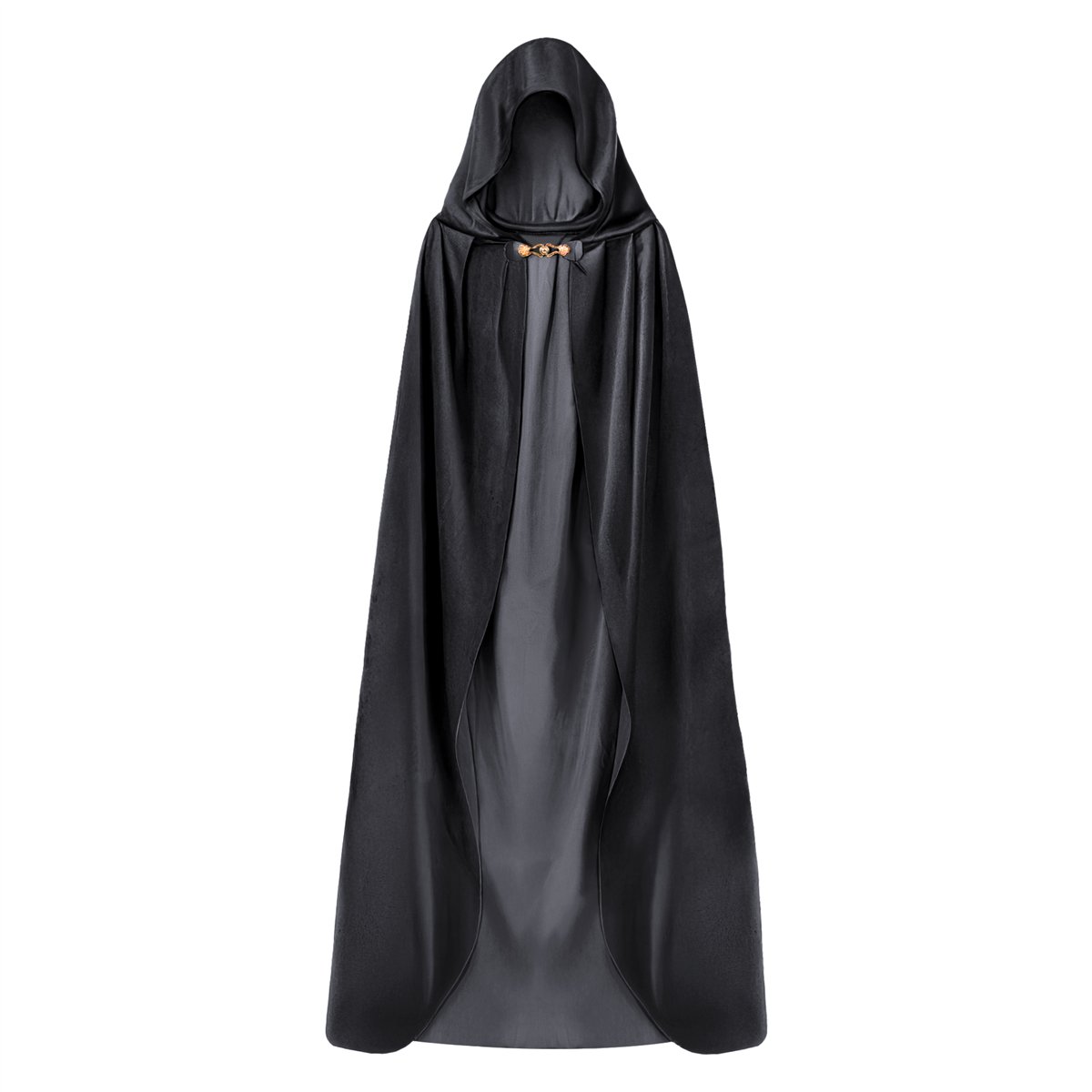 Häxkostym för barn svart 116-128 cm Häxkostym för barn svart 116-128 cm