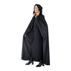 Häxkostym för barn svart 116-128 cm Häxkostym för barn svart 116-128 cm