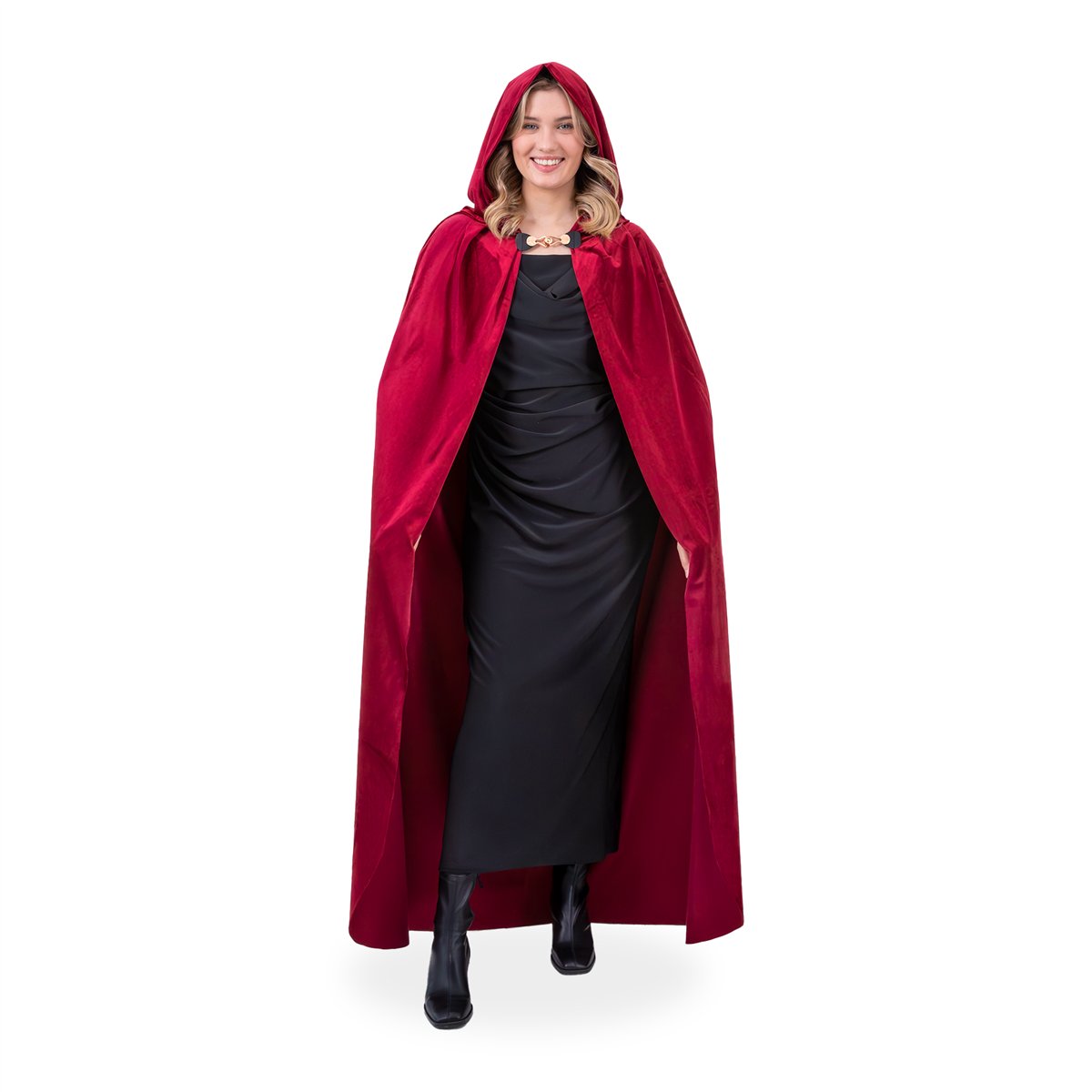 Häxkostym för barn svart 116-128 cm Häxkostym för barn svart 116-128 cm