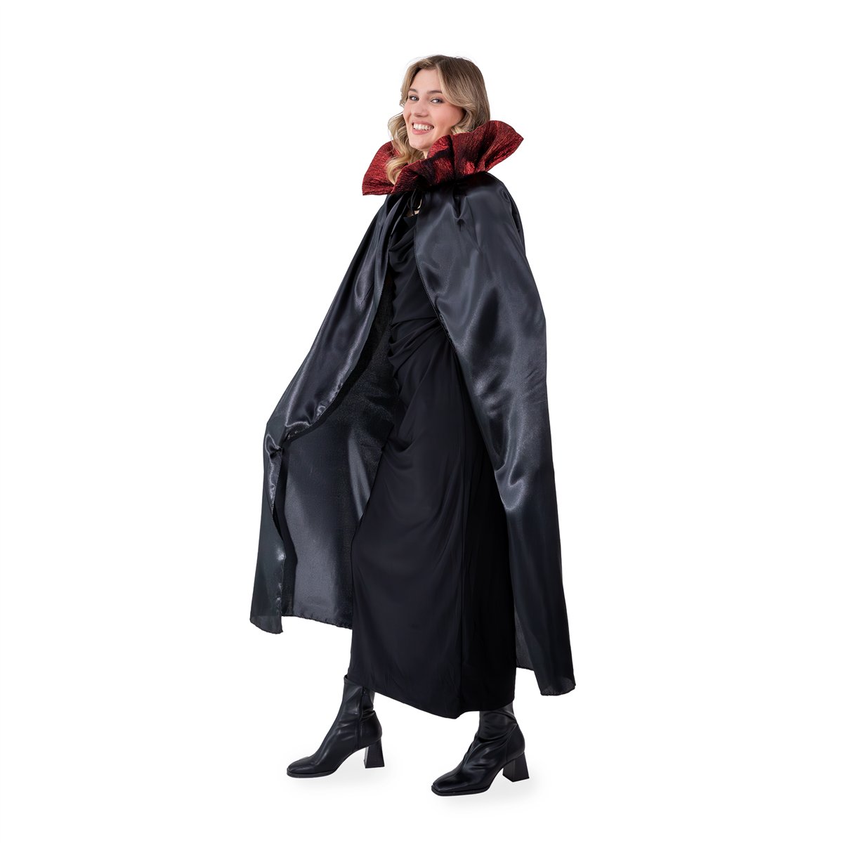 Häxkostym för barn svart 116-128 cm Häxkostym för barn svart 116-128 cm
