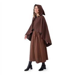 Häxkostym för barn svart 116-128 cm Häxkostym för barn svart 116-128 cm