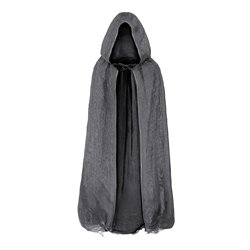 H&auml;xkostym f&ouml;r barn svart 116-128 cm