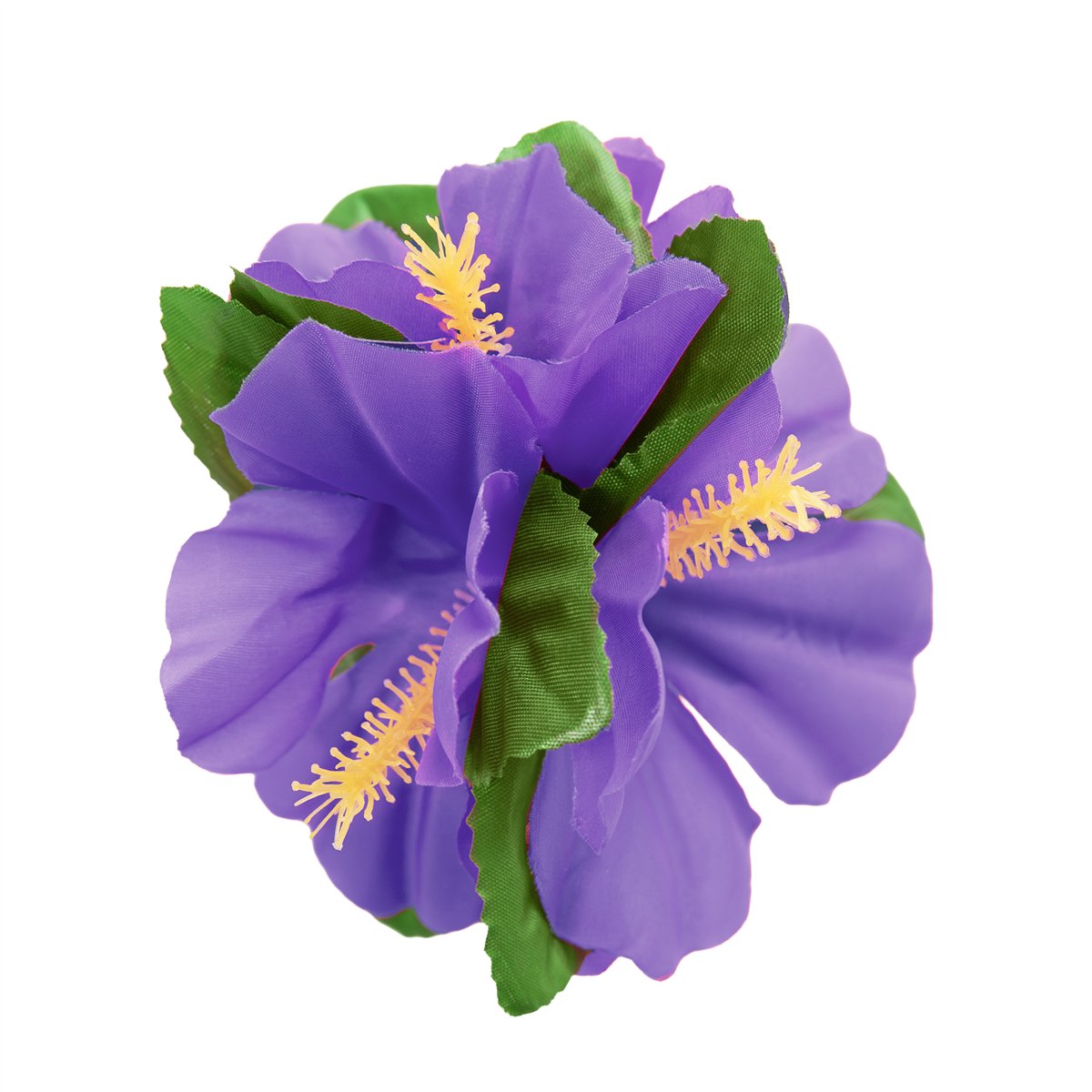 Hårklämma Hawaiiblomma röd & grön 12 cm Hårklämma Hawaiiblomma röd & grön 12 cm